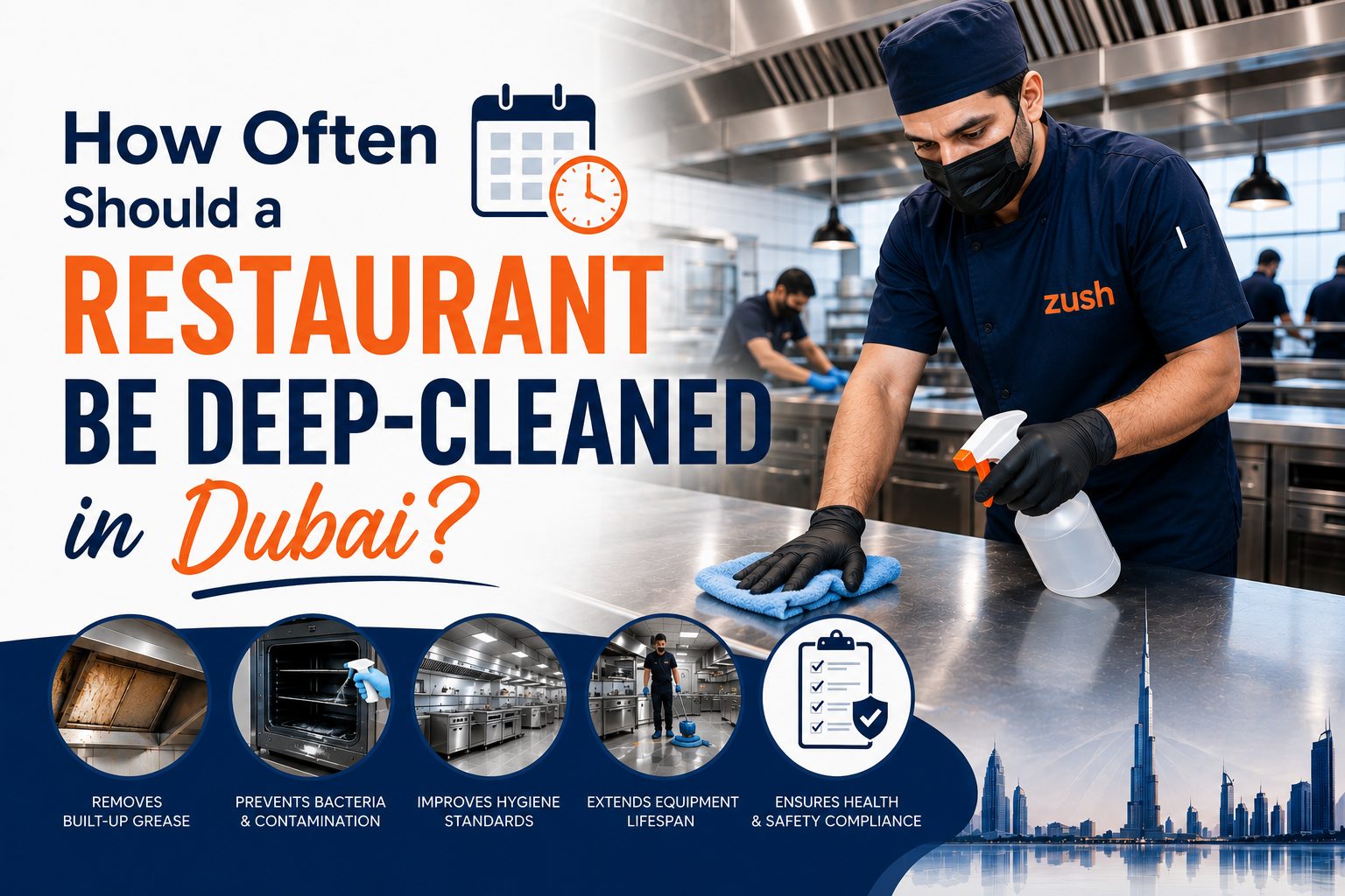 How Often Should a Restaurant Be Deep-Cleaned in Dubai?